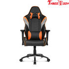 Custom PC Racing Gaming Chair 360 Degree Swivel Rotation Lumbar Support System