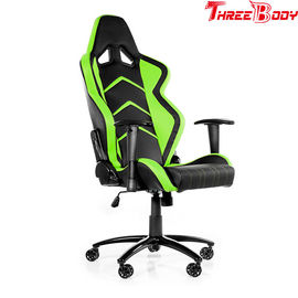 China Silla que compite con durable, negra y verde de la silla del juego de 360 grados de Seat del juego fábrica