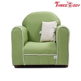 Las sillas cómodas de los niños suaves de los niños del sofá de los muebles modernos verdes de los niños