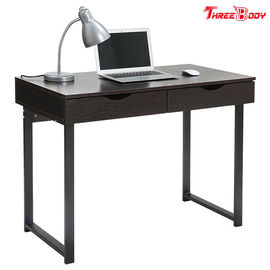 El escritorio moderno negro de la tabla de la oficina con los cajones estudia los muebles de Ministerio del Interior