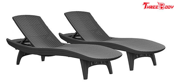 Salón cómodo de la calesa de los muebles del patio, sillones al aire libre de la calesa de la piscina de los muebles